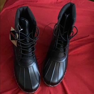Original leather weatherproof Vintage boots.